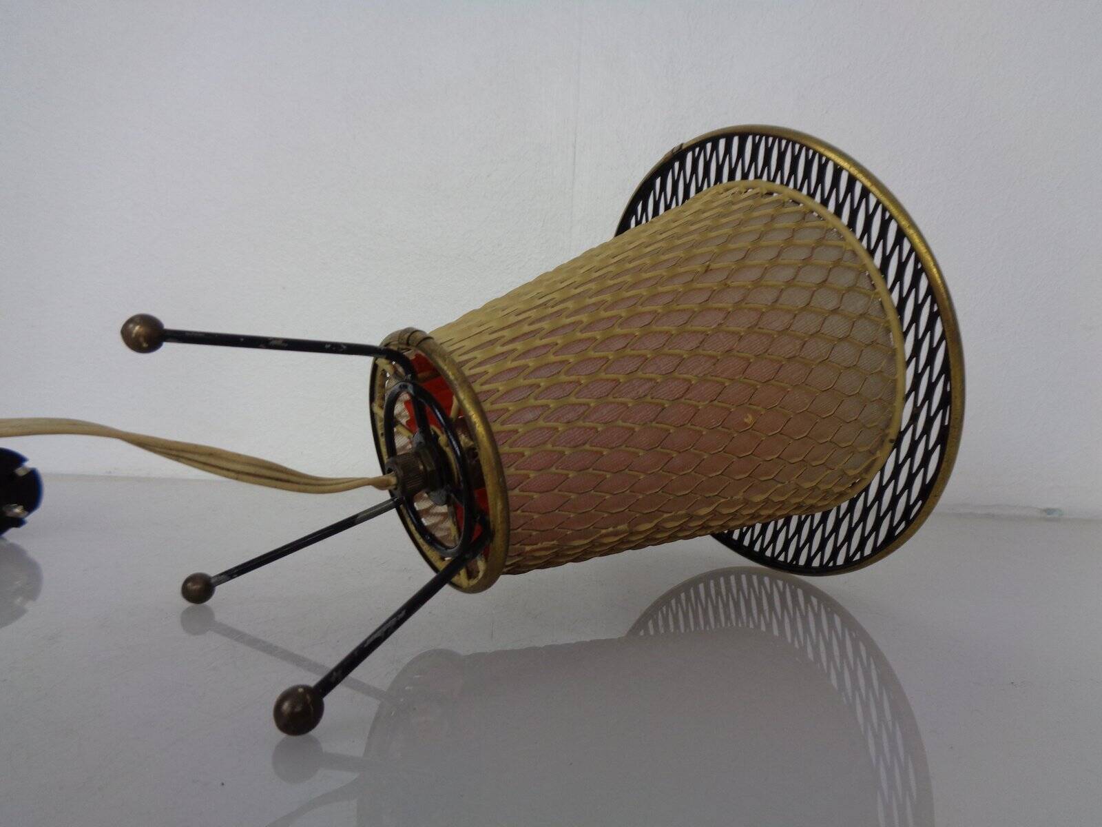 Metal Tripod Table Lamp, Germany, 1950s