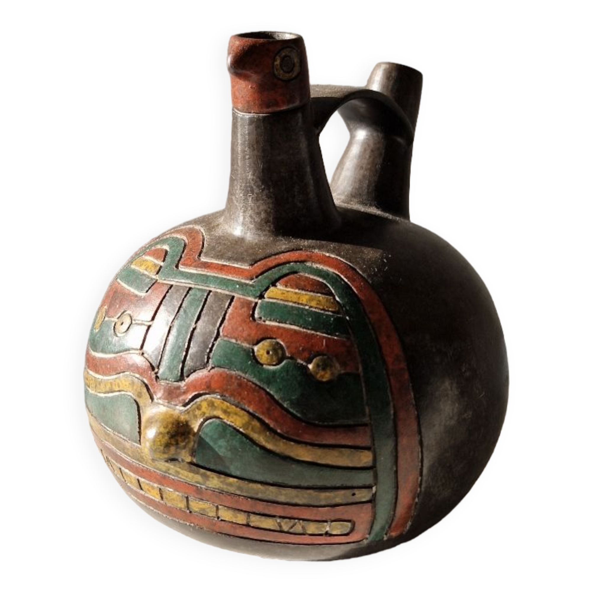 Vase céramique zoomorphe