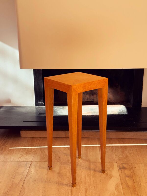 Ensemble de 3 piédestaux et table console par Jacques Grange, France, 1973