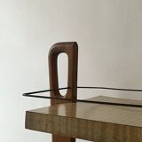 Wooden bar cabinet, French design 1950.