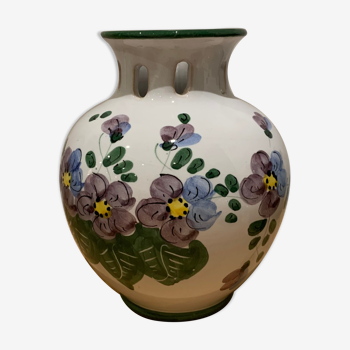 Vase vintage fleuri