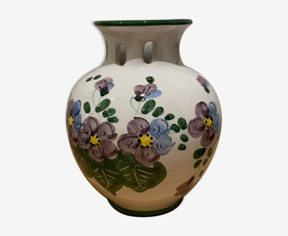 Vase vintage fleuri