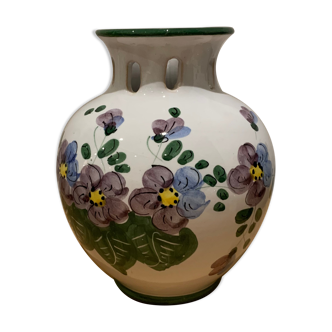 Vase vintage fleuri