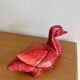 Vintage ceramic duck box