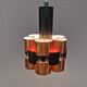 A pendant lamp, designed by Danish Werner Schou 1960-70s.