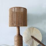 Bohemian lamp in rope