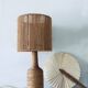 Bohemian lamp in rope