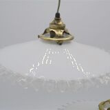 Duo of suspensions in opaline