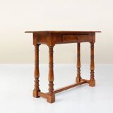 Rustic oak console table with drawer, Belgium ca. 1800