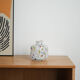 Mosaic glass vase, Danish design, 1970s, made in Denmark