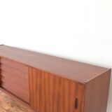 Trio de modèles de buffets Mid-Century en Teck par Nils Jonsson pour Hugo Troeds, Suède, 1960.