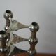 Series of 3 nagel s22 modular candlesticks with their original vintage box 1970