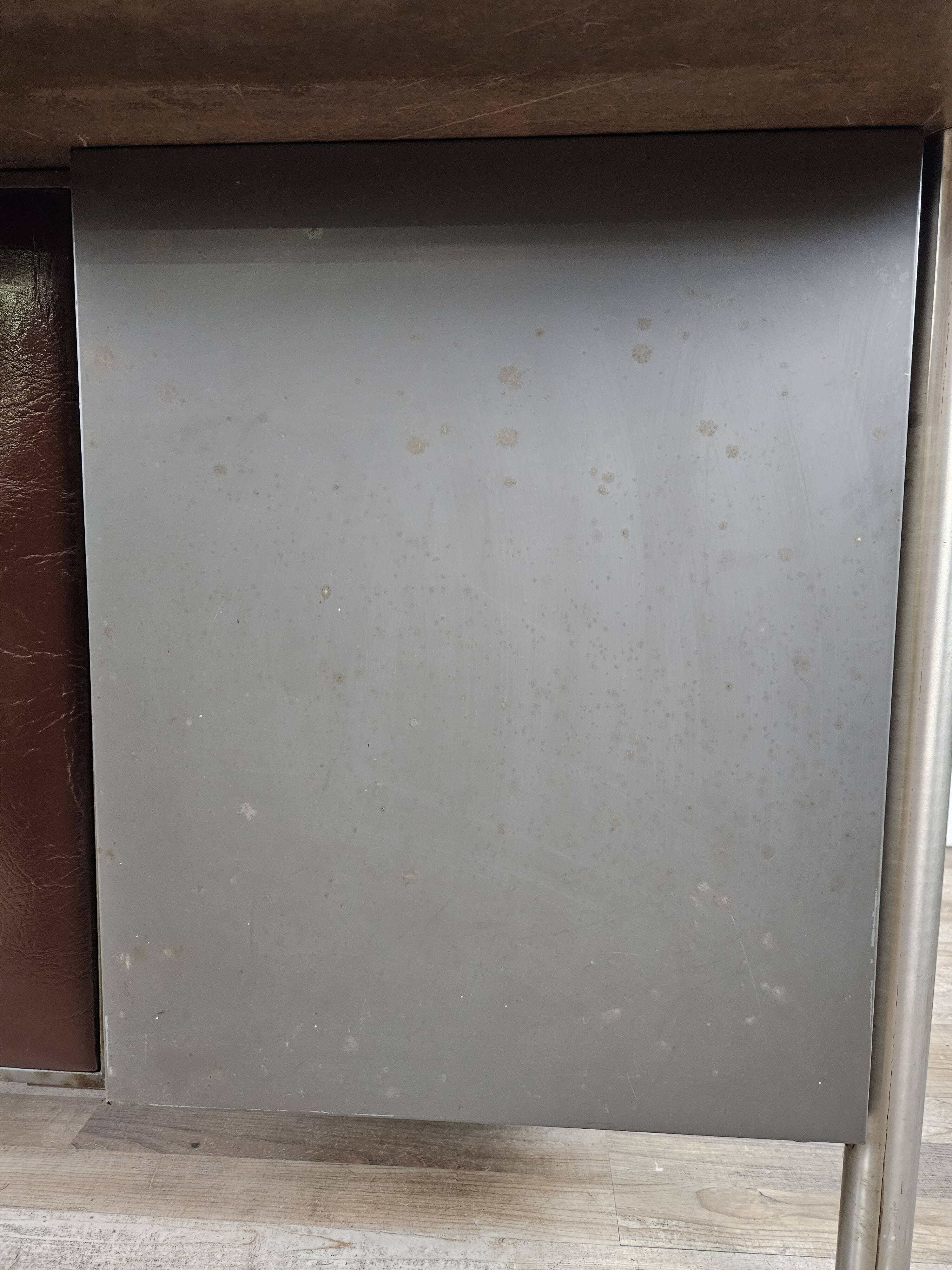 Bureau de direction avec plateau en stratifié palissandre par Mobiltecnica Torino