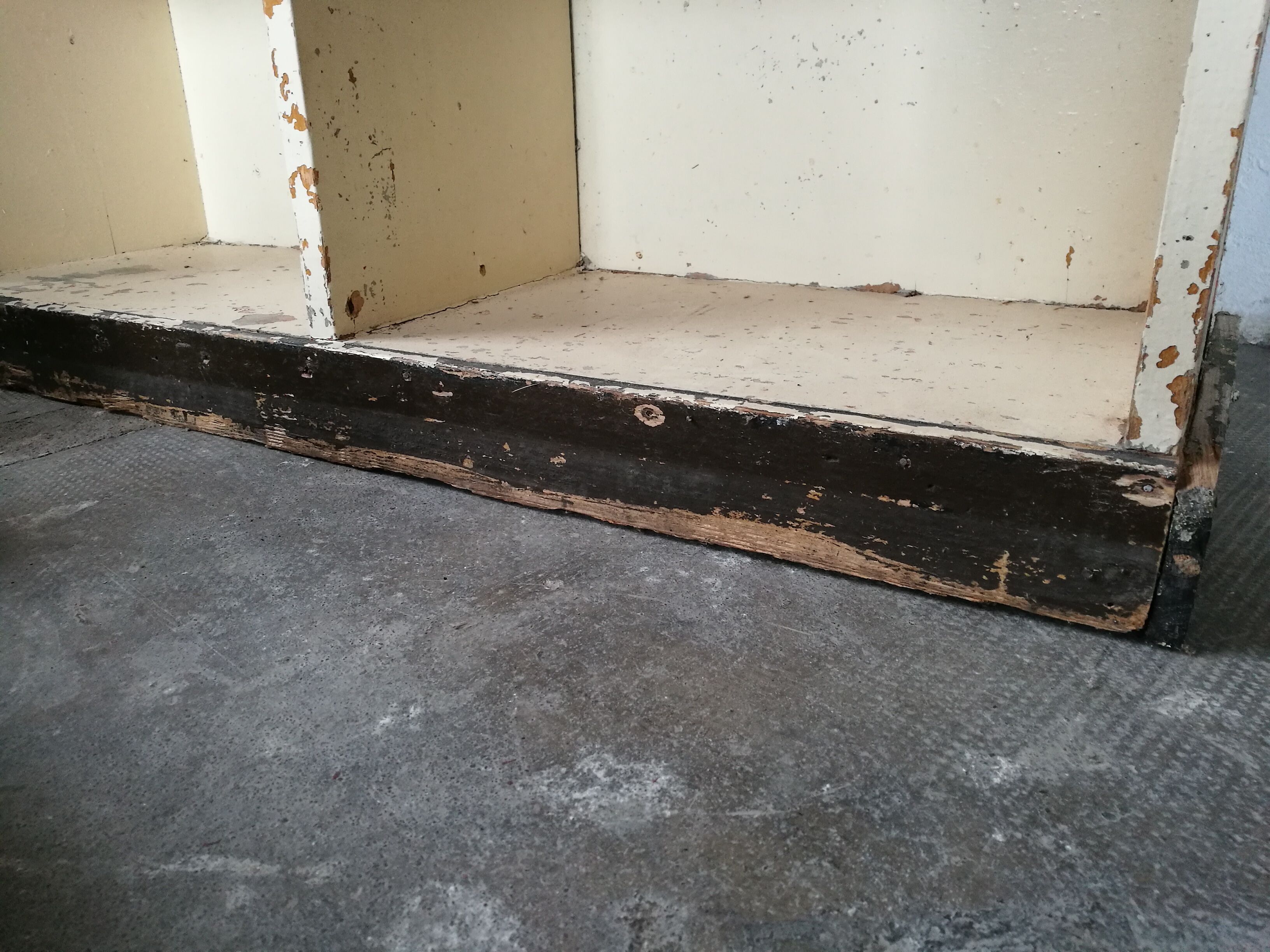 Craft furniture, grocery shelf