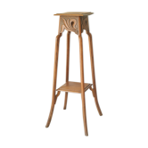 Oak stool from the early 20th century 110 x 46