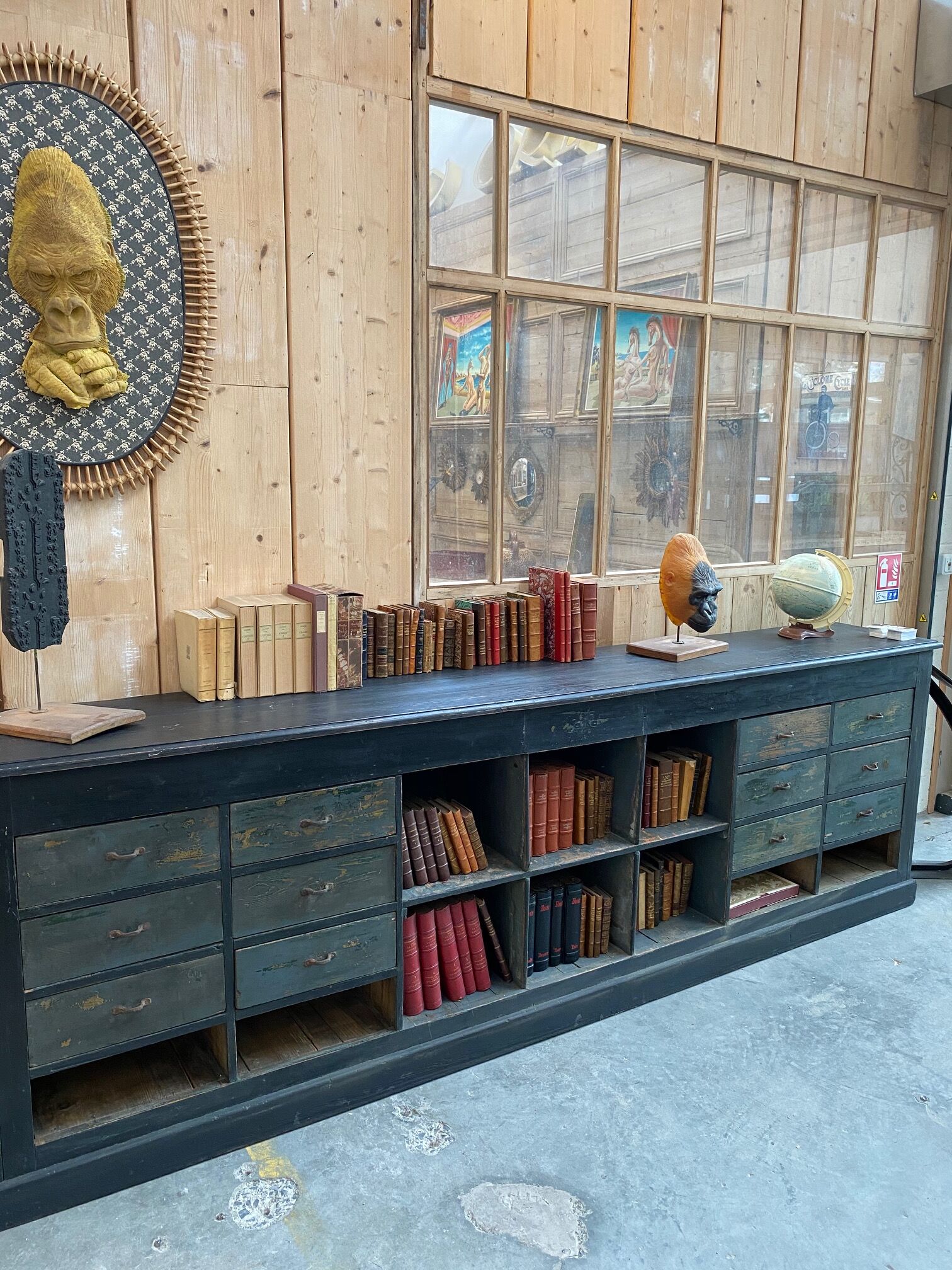 Old commercial furniture