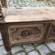 Brittany stripped oak bench
