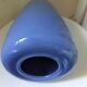 Lavender blue ceramic vase