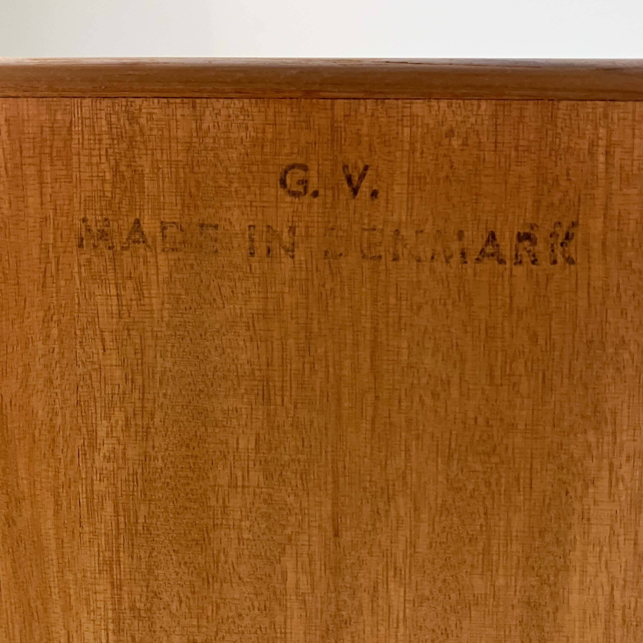 Desk by G.V. Gasvik for GV Møbler, teak, 1960s