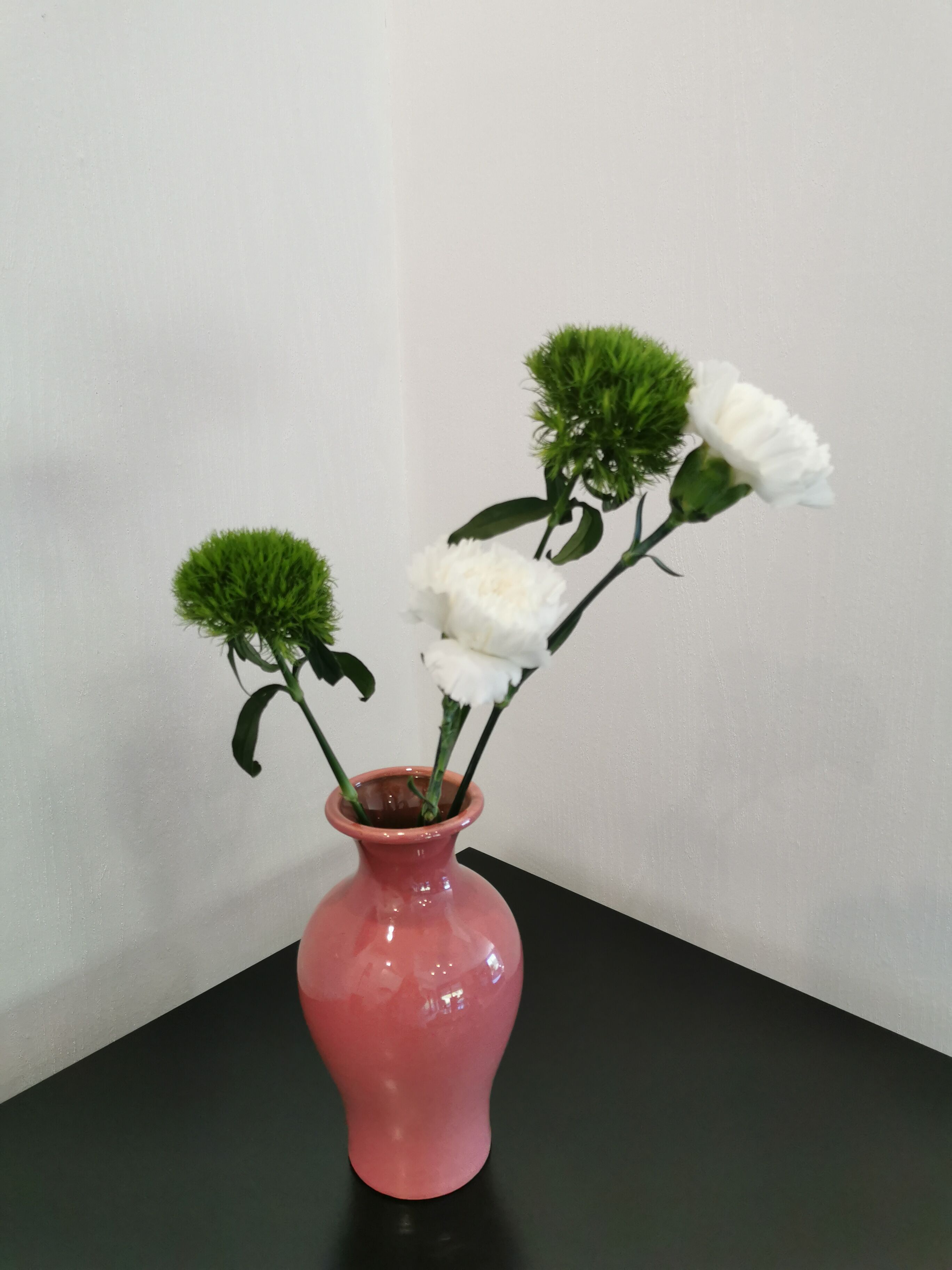 West Germany pink vase