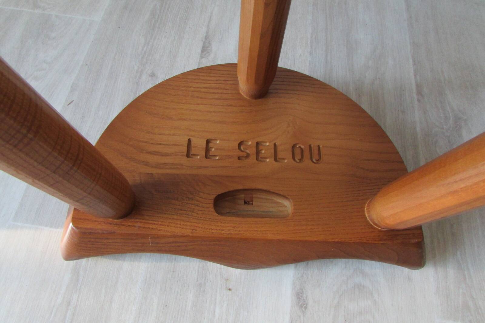 "Le Selou" bar stool, brutalist