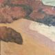 Table Oil Canvas Marine Sea Waves Lucien Vogt Painting Landscape Coast