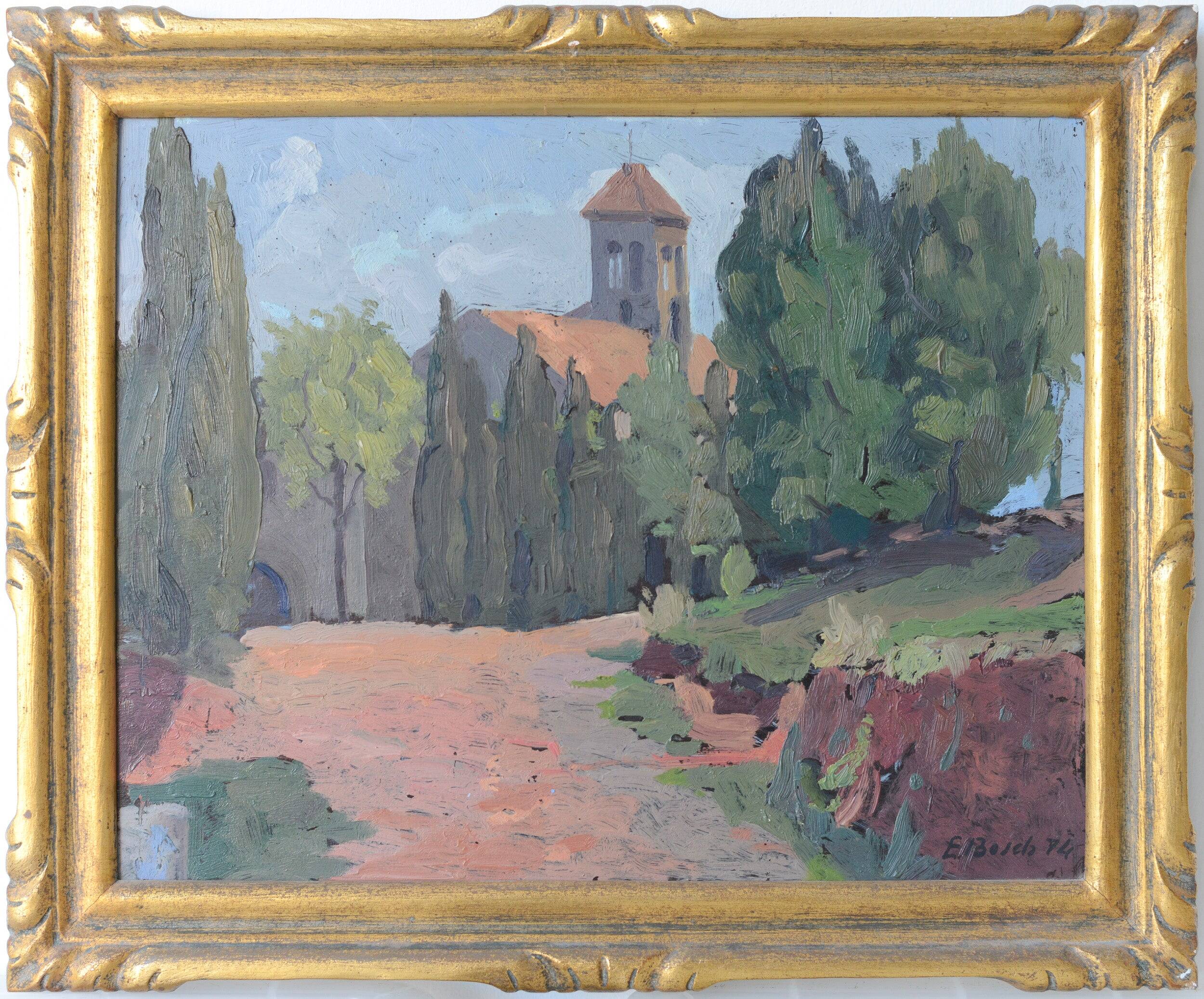 Three Framed Colourist Oils - Various Artists