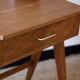 Vintage desk feet compass