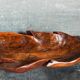 Antique XXL carved solid wood leaf cutter