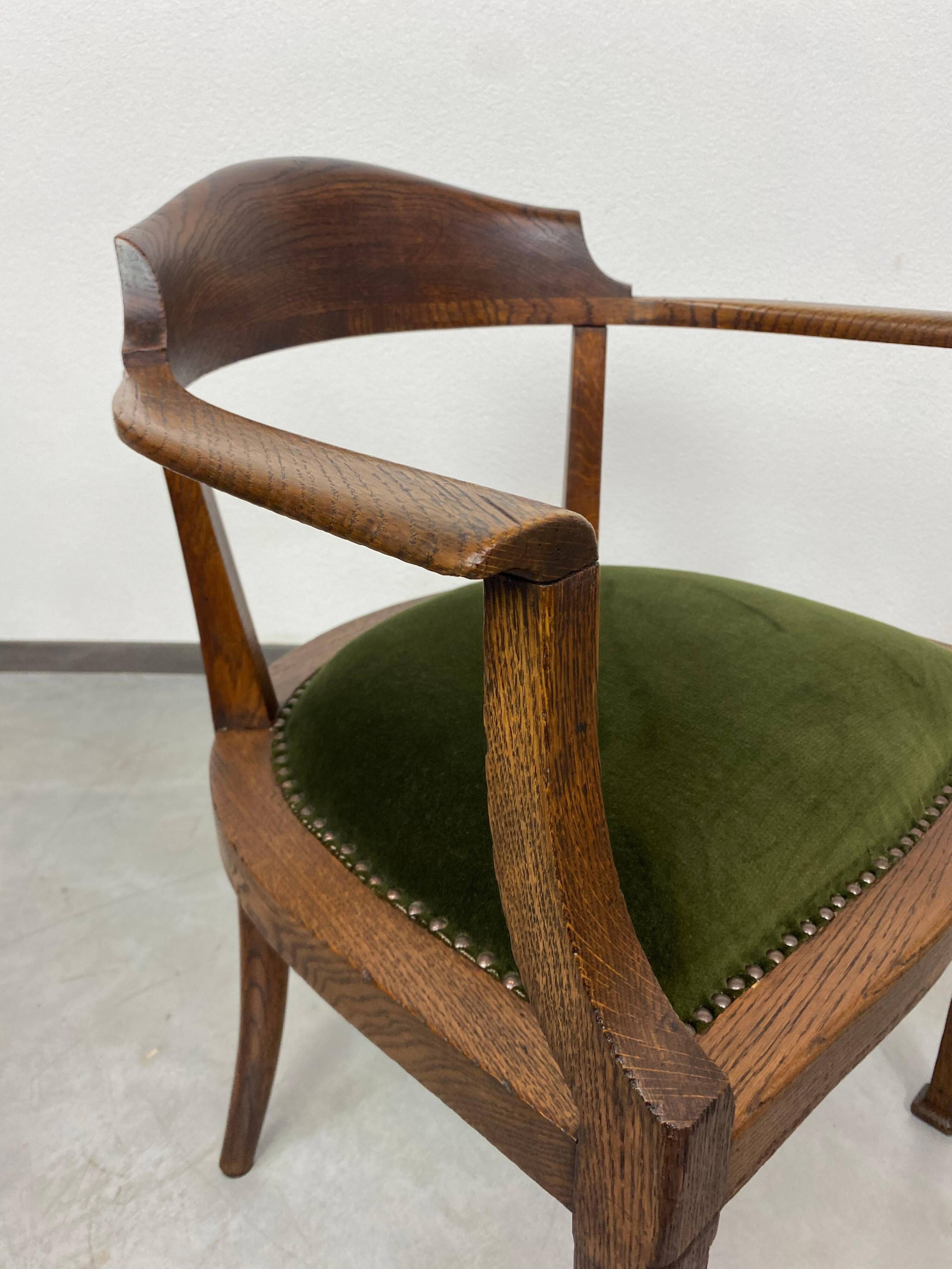 Jugendstil office chair