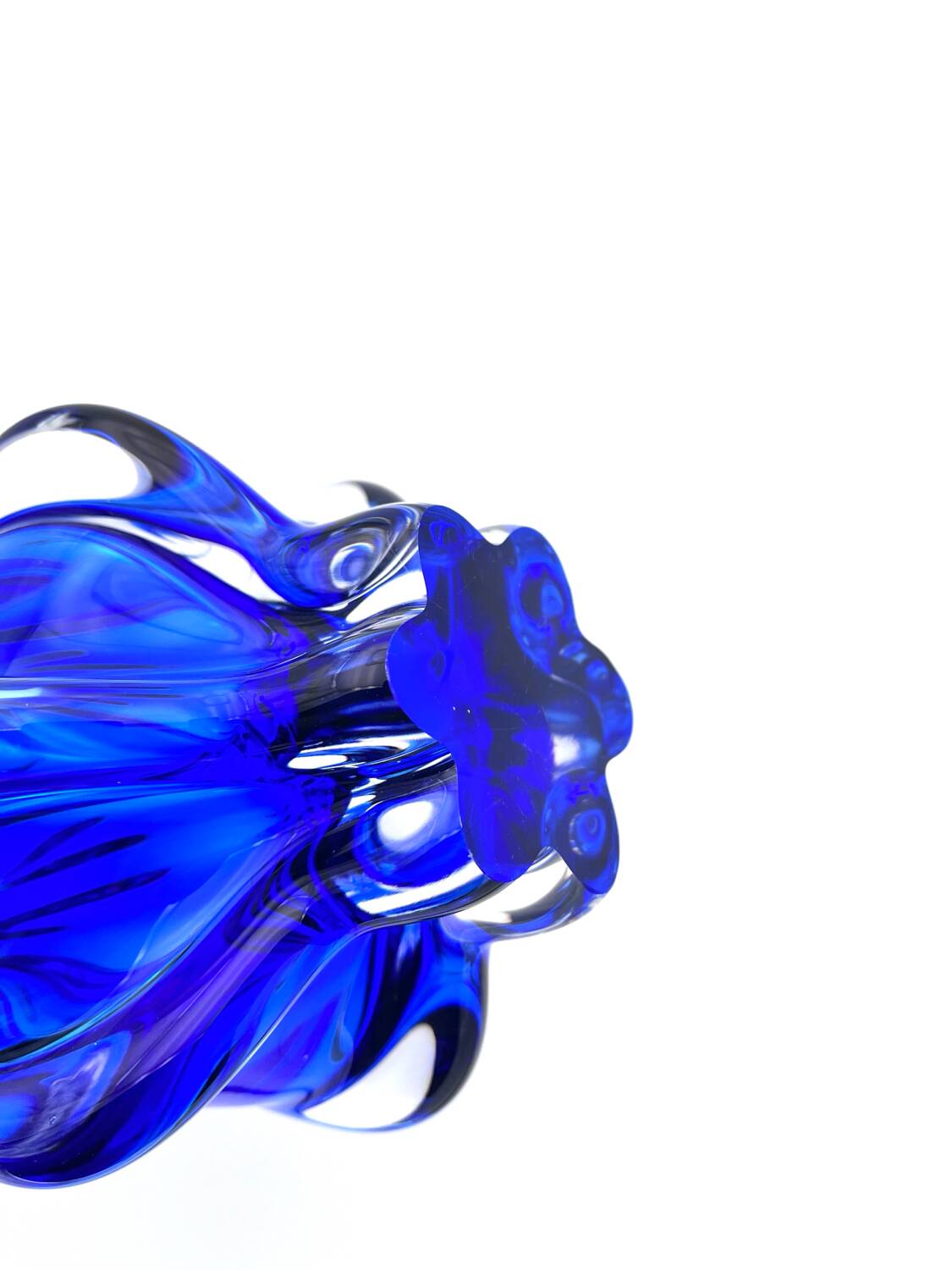 Sculptural Vase "Tulip" - Josef Hospodka for Chřibská - Bohemia 1960