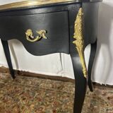 Louis XV style period flat desk, completely renovated