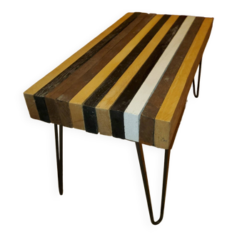 Table basse artisanale