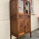 Old small glass display cabinet from the early 20th century.