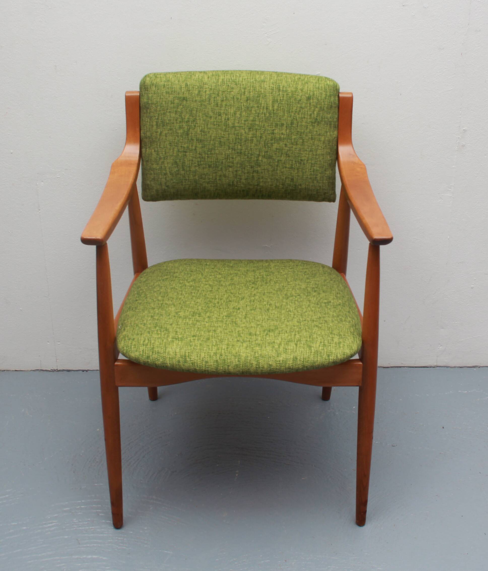 1960s armchair in green