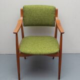 Fauteuil des années 1960 en vert