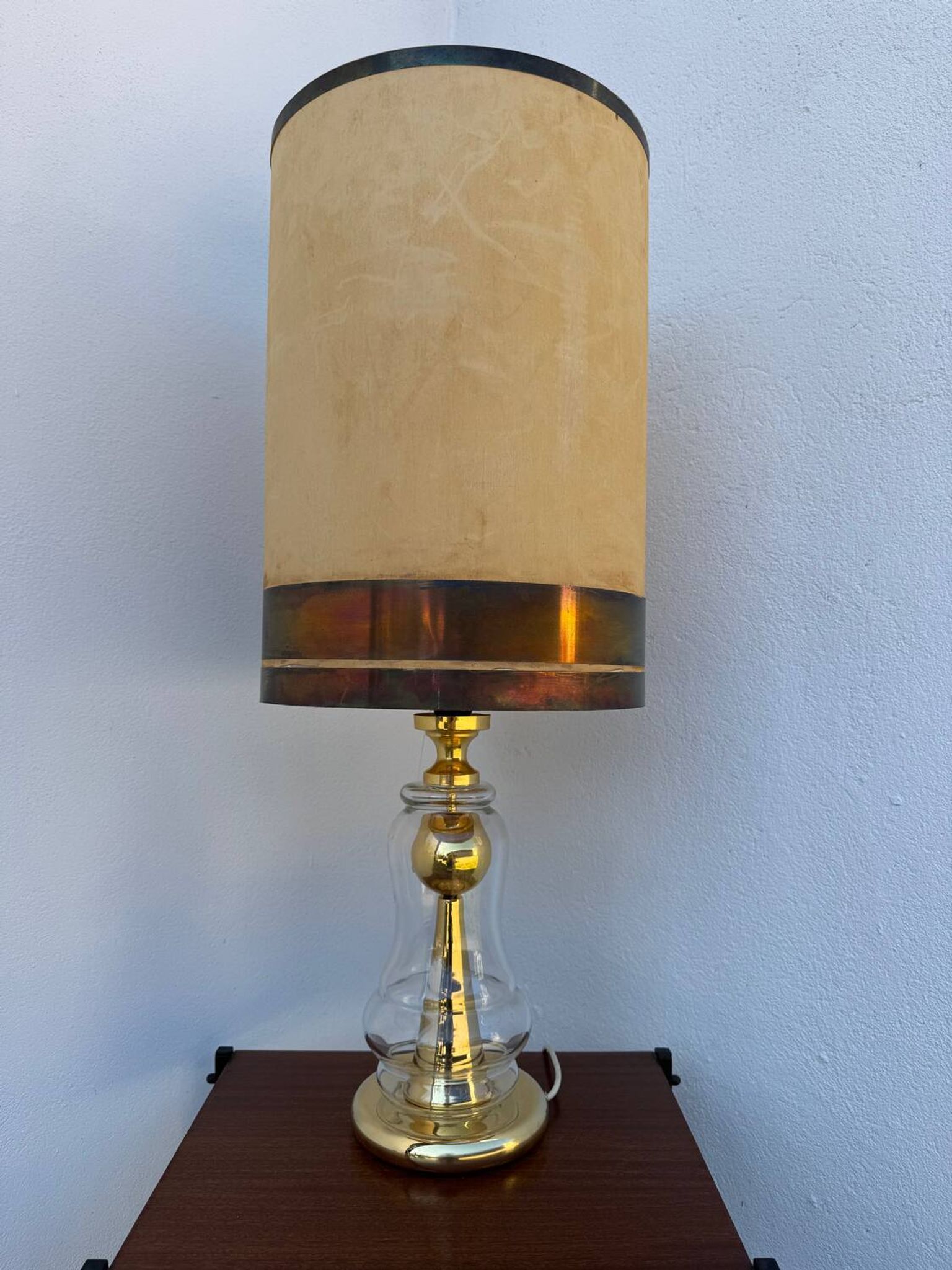 Grande lampe Richard Essig années 70