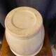 Cache pot en ceramique couleur gres clair forme ronde