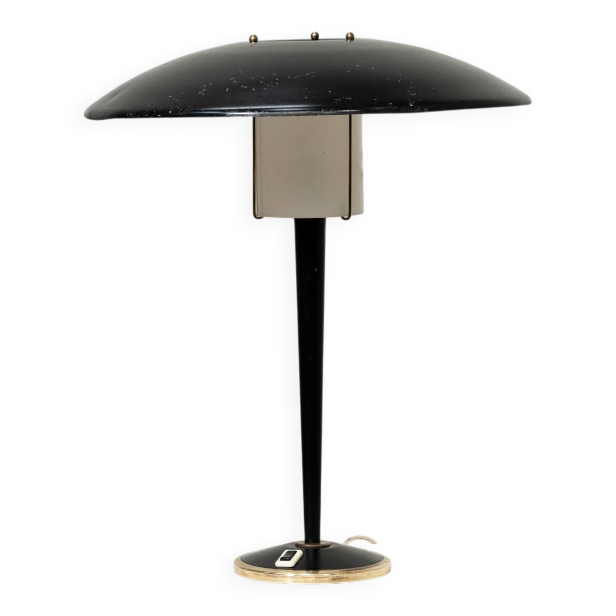 Vintage desk lamp, Caillat edition by Jean-Boris Lacroix, 1950
