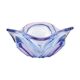 Vintage Murano Bowl Fruit Bowl Blue Purple Glass Sixties