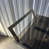 70s metal serving trolley