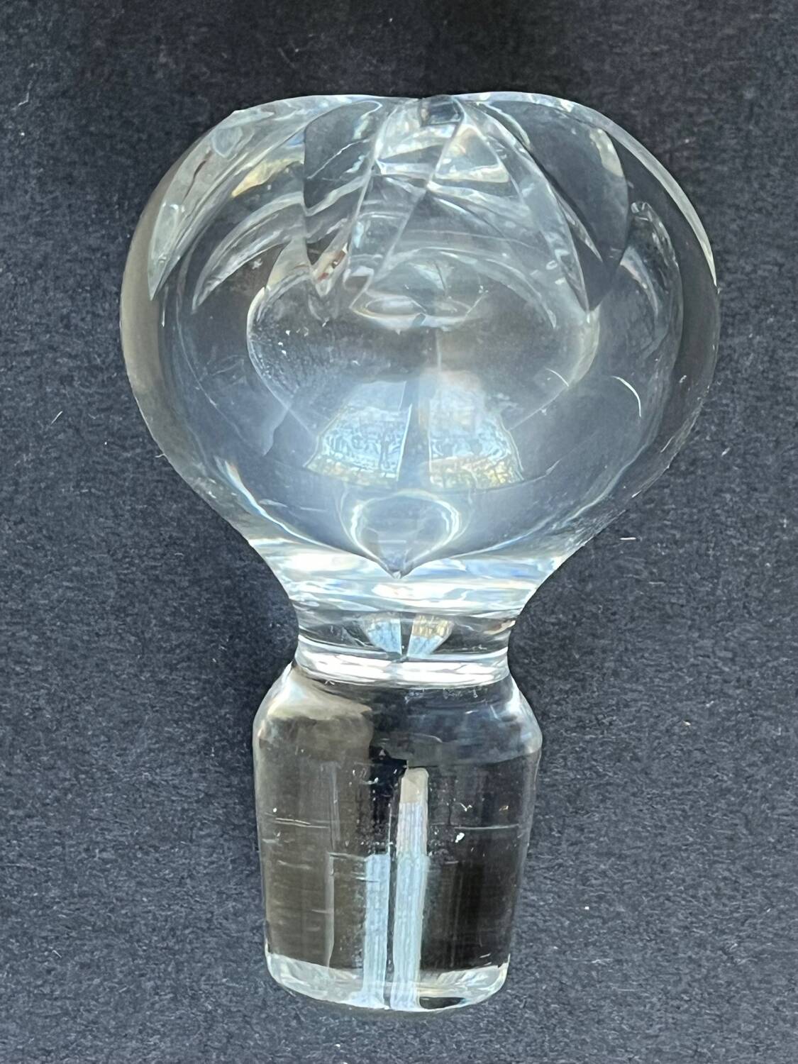 Saint Louis crystal whiskey decanter