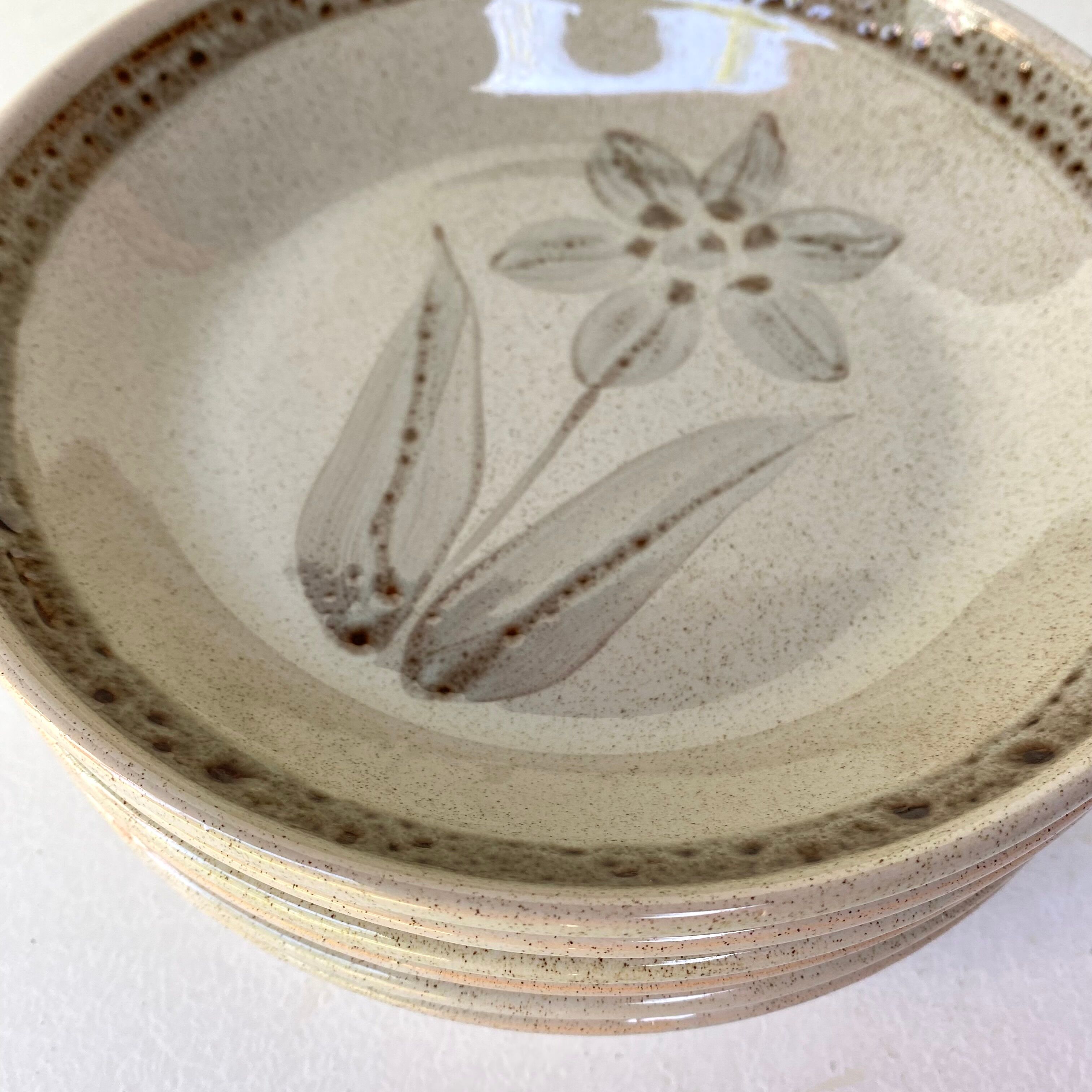 Vintage hollow plates Sarreguemines