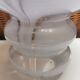 Globe lamp Italy marbled decoration space age