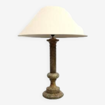 Lampe de table avec base en marbre