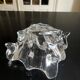 70s crystal ashtray
