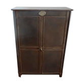 Locker 19th century riveted steel