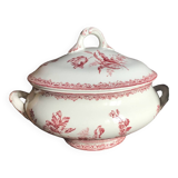 “Fontanges” soup tureen Sarreguemines