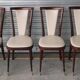 Set of 6 Baumann N°84 vintage chairs in very good condition.