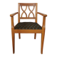 Art deco oak armchair 1940/1950